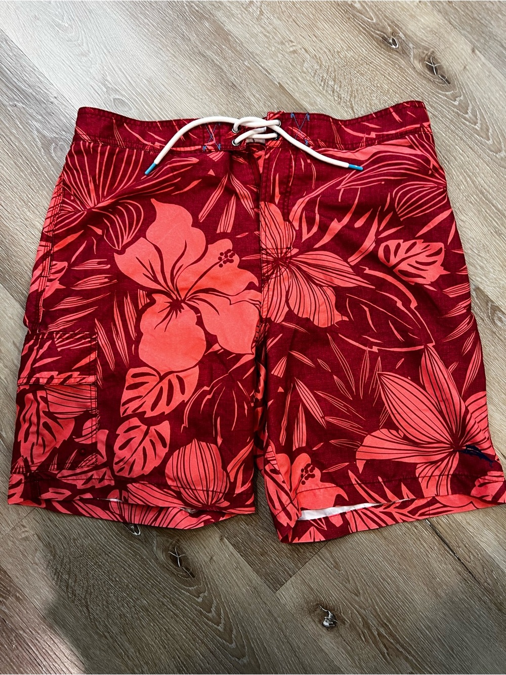 Tommy Bahama- Men's Hawaiian print Swim Trunks